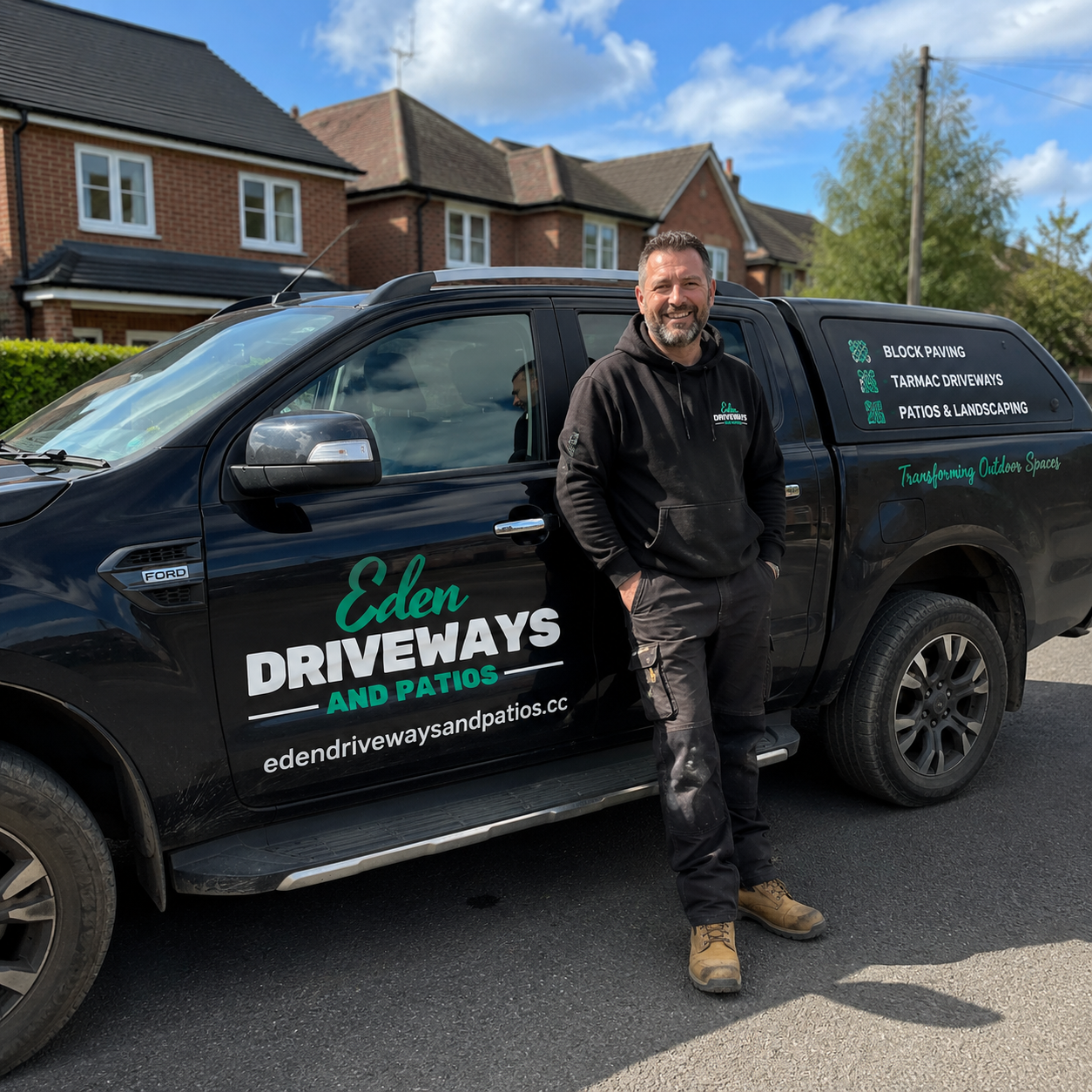 Isaac Lowe, owner of Eden Driveways Limited